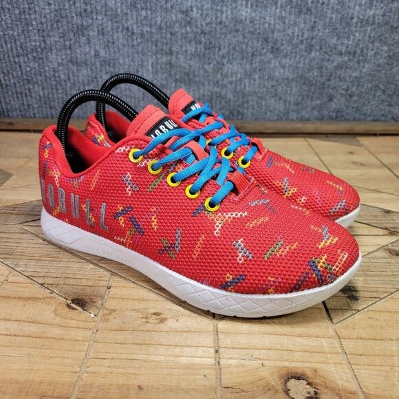 Nobull Cheat Meal Womens 8 Red Trainers Running Athletic Shoes Sneakers Crossfit - Picture 1 of 11